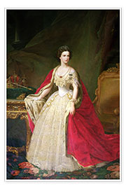 Poster  Empress Elisabeth of Bavaria - Giuseppe Sogni