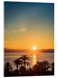 Acrylic print  Mallorca Sunrise - Cala Millor - Siegfried Heinrich