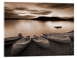 Acrylic print  Boats on Elkwater Lake - Darwin Wiggett