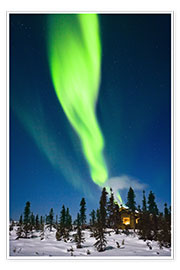Poster  Aurora in Alaska - Kevin Smith