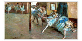 Poster Before the Ballet