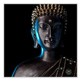 Poster Buddha meditation