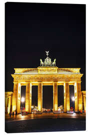 Canvas print  Brandenburg gate (Brandenburger Tor) in Berlin