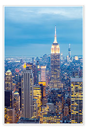 Poster  New York City skyline