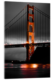 Acrylic print  Golden Gate - Denis Feiner