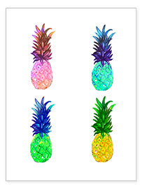 Poster  Pineapple - Rongrong DeVoe