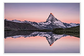 Poster  Sunrise, Matterhorn - Zermatt, Switzerland - Achim Thomae