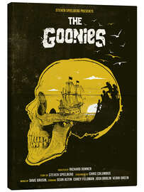 Canvas print  The Goonies - Golden Planet Prints