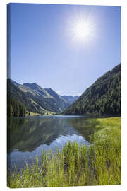 Canvas print  Mountain Lake, Styria, Austria - Gerhard Wild
