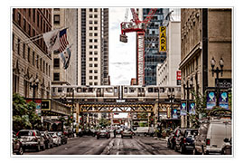 Poster  Chicago Street View - Sören Bartosch