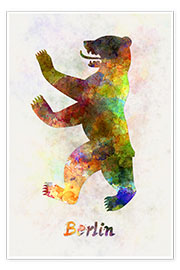 Poster Bear of Berlin