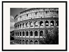 Framed art print  Colosseum in Rome - Melanie Viola