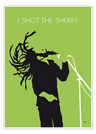 Poster  Bob Marley - I Shot The Sheriff - chungkong