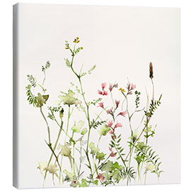 Canvas print  Wild flower meadow - Dearpumpernickel