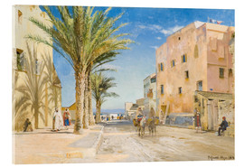 Acrylic print  Afternoon in Algiers - Peder Mørk Mønsted