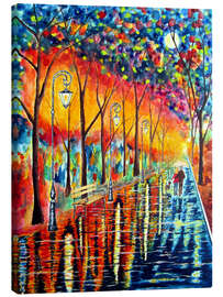 Canvas print  Walk in the rain - siegfried2838