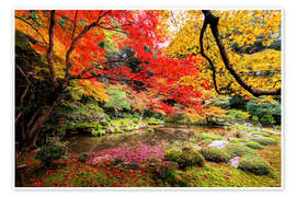 Poster Japanese Garden