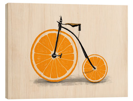 Wood print  Vitamin bike - Florent Bodart