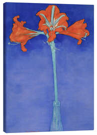 Canvas print  Amaryllis - Piet Mondriaan
