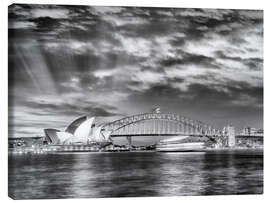 Canvas print  Sydney landmarks