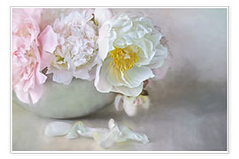 Poster Dreamy Peonies