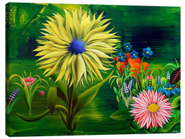 Canvas print  Flowers, abstract - Gerhard Kraus