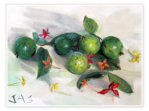 Poster guavas and ixora2