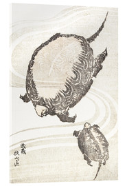Acrylic print  Sayama-ga-ike Pond in Musashi Province - Katsushika Hokusai