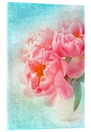 Acrylic print  A dream in pink and blue - Elena Schweitzer