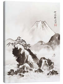 Canvas print  Mount Fuji - Kawanabe Kyosai