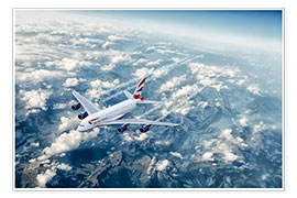 Poster BA Airbus A380