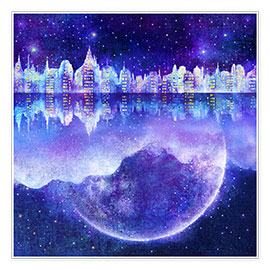 Poster  City dreams III - Hajin Bae