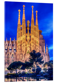 Acrylic print  Sagrada Família