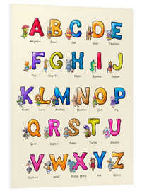 Foam board print  English ABC for Children - Elena Schweitzer