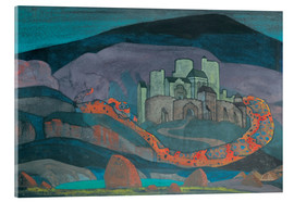 Acrylic print  The Doomed City - Nicholas Roerich