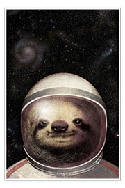 Poster Space Sloth