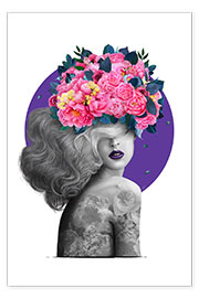 Poster  Violet dreams - Valeriya Korenkova