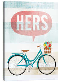 Canvas print  Her bike II - Michael Mullan