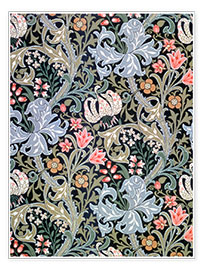 Poster  Golden Lily - William Morris