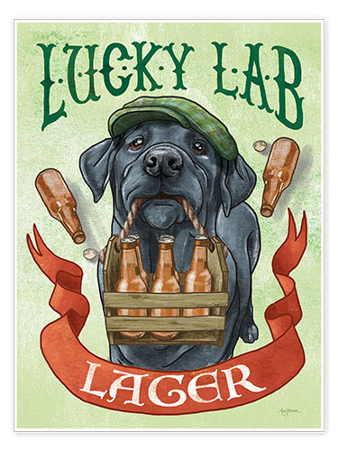 Poster Beer Dogs V