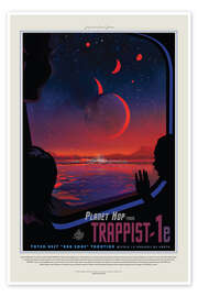 Poster  Trappist-1e - NASA