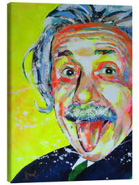 Canvas print  Albert Einstein - Marie-Armelle Borel