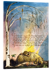 Acrylic print  America a Prophecy - William Blake