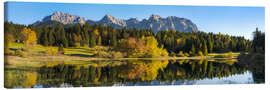 Canvas print  Mountain lake panorama - Moqui, Daniela Beyer