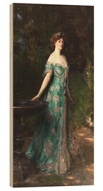 Wood print  Millicent, Duchess of Sutherland - John Singer Sargent