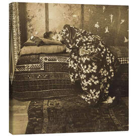 Canvas print  Girl in a Kimono - Georg-Hendrik Breitner