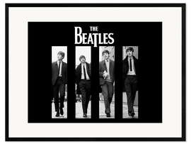 Framed art print  The Beatles - Vintage Entertainment Collection