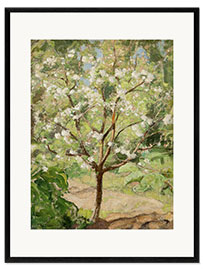 Framed art print  Blooming apple tree - Pekka Halonen