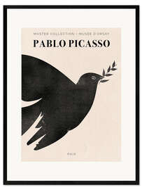 Framed art print  Pablo Picasso - Paix