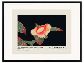 Framed art print  Camellia, Ito Jakuchu - Itô Jakuchu